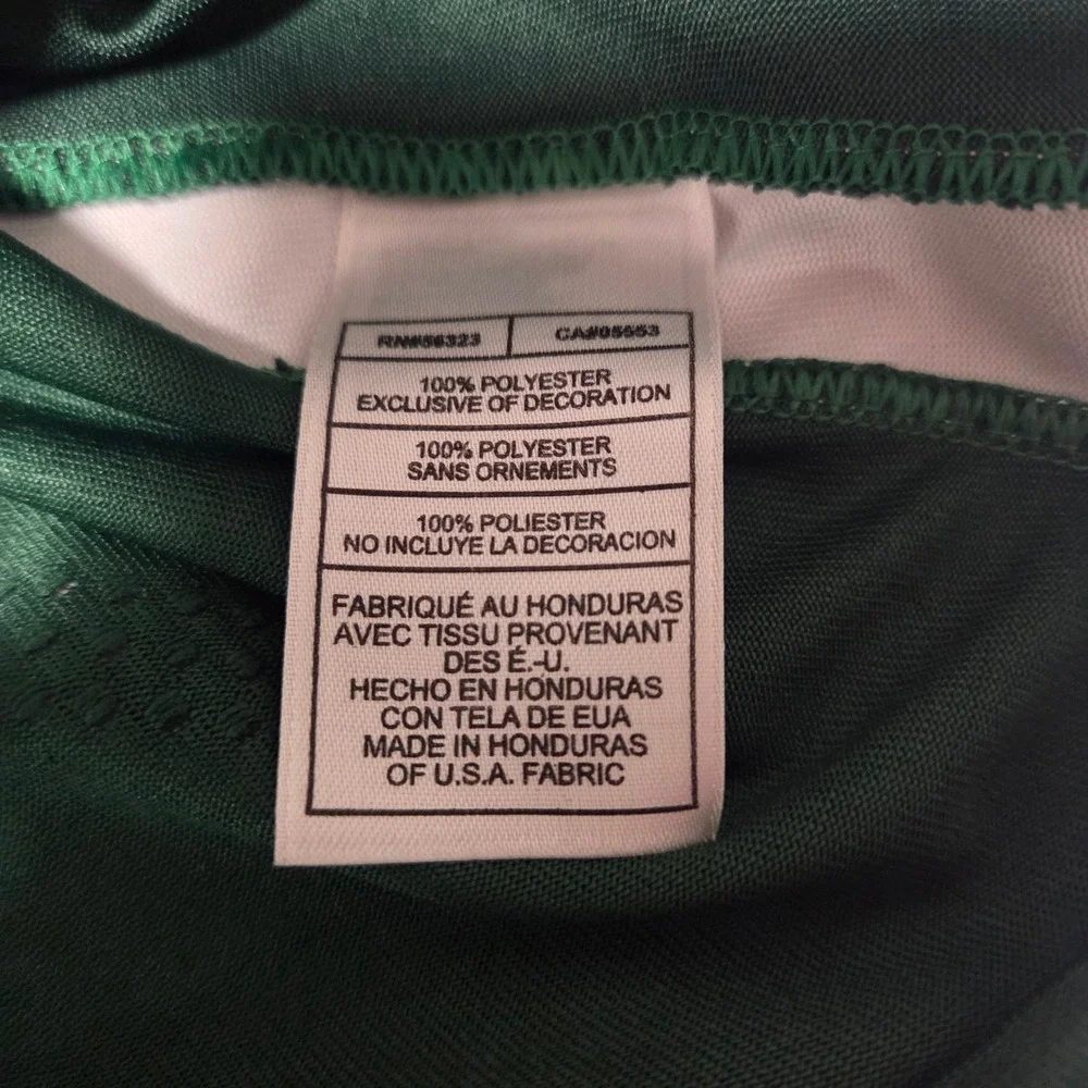 Nike Team Fit Dry Mens XXL Green White Basketball Jersey Mesh Tank Top XXL 20-22